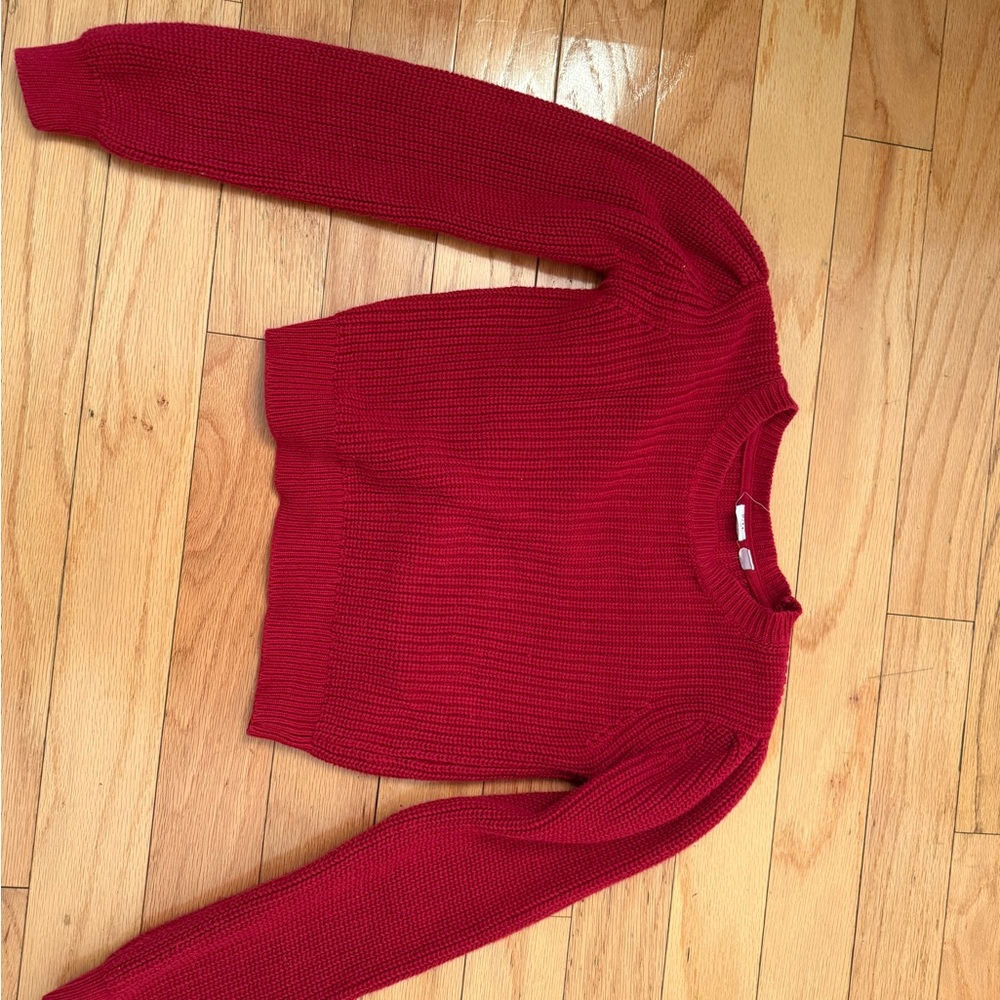GAP Kids Red Knit Sweater